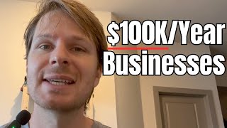 START ONE OF THESE 100KYEAR BUSINESSES 5 Business Ideas [upl. by Smith578]