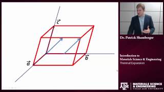 Crystallographic Directions Texas AampM Intro to Materials [upl. by Arnaud541]