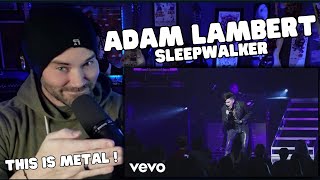 Metal Vocalist First Time Reaction  Adam Lambert  Sleepwalking [upl. by Romina]