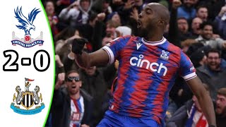 Crystal Palace vs Newcastle United 20 Premier League 2024 Breaking News [upl. by Asiilanna81]