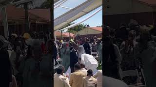 Pheim Guti and Vimbai’s short wedding entrance [upl. by Aissela]