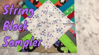 Using your string quilt blocks in a quilt [upl. by Lertnahs]