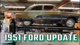 1951 Ford Crestliner  Update amp Dent Repair [upl. by Algy]