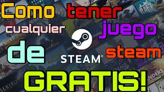 como conseguir juegos en steam gratis [upl. by Elke]