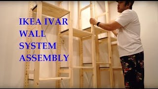 IKEA IVAR System Shelves Full Assembly and Review [upl. by Pegasus21]