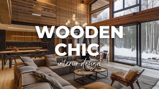 Wooden Chic Interior Design Unveiling the Beauty and Advantages of Embrace Nature [upl. by Llamaj]