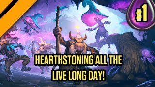 Hearthstone  YShaarj Warrior  Hearthstoning all the livelong day  P1 [upl. by Cicely]