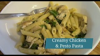 Creamy Chicken Pesto Pasta [upl. by Cybill]