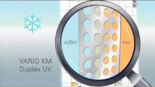 Dampfbremsfolien Vario® KM und Duplex UV  ISOVER [upl. by Elleda]