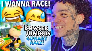 SML Movie Bowser Juniors GoKart Race reaction [upl. by Suhploda570]