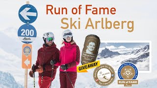 RUN of FAME🏅⛷️ The longest ski circuit in the Alps🏔️❄️ Skiing in Ski Arlberg St Anton to Warth [upl. by Tormoria]