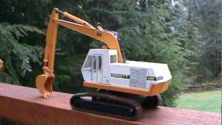 CaseDrott 50 Excavator diecast collection [upl. by Chrystal]