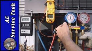 R410A Charging Charging a System that is Very Low on Refrigerant Avoid the Evap Freezing Part 1 [upl. by Alket]