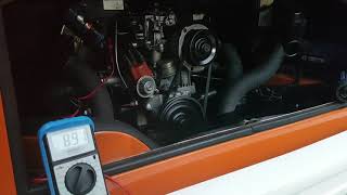 VW T2 Na afstellen timing en carburateur [upl. by Yotal438]