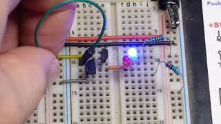 Push Pull Inverter Output using Enhancement MOSFETs 2N7000 N Channel and BS250 P Channel [upl. by Braun798]