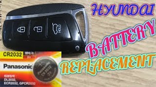 Quick Hyundai Smart Key 🔑 Battery Replacement Process [upl. by Groh]