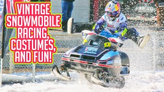 THE MOST FUN SNOWMOBILE RACE EVER LEVI LAVALLEE TRI 5  ERX MOTOR PARK [upl. by Thaddaus241]