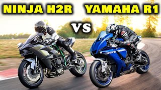 2023 BMW S1000RR vs Yamaha R1 ┃Superbike Spec Battle [upl. by Lienahs]