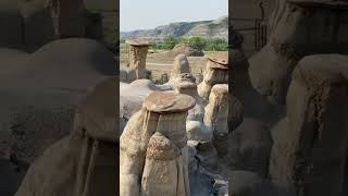 Hoodoos in Drumheller [upl. by Kirbie]