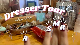 ASMR Lofi Dresser Tour 😌  Lots of Tapping Tingles Scratches No Talking and more ✨ [upl. by Schouten985]