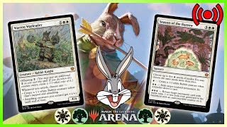 WABBIT SEASON 100 pack opening  073124  MTG Arena Standard Ranked Selesnya Bo1 [upl. by Nert247]