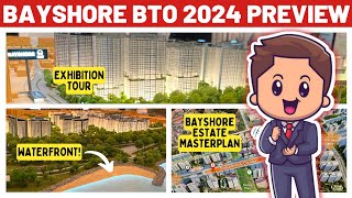 Bayshore BTO 2024 Project Preview  HDB Hub Exhibition Walking Tour [upl. by Naffets]