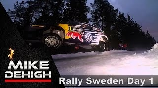 WRC Rally Sweden 2015 with CRASH SOLOWOW [upl. by Herwin]