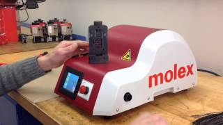 Molex  Molex Benchtop Crimper [upl. by Tatiana420]