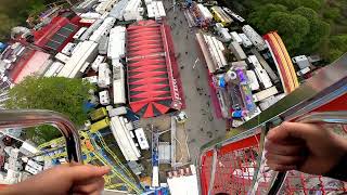 Most INSANE Capriolo ride I have ever done Maxximum Laurier onride Foire du Trône Paris 2023 [upl. by Eitsyrk394]