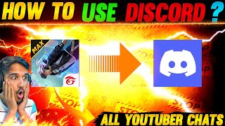 Discord Kaise Use Kare How To Use Discord In Free Fire  Discord Free Fire  What Is Discord [upl. by Ylil]