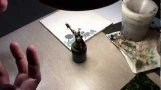 The Basics How to Varnish Miniatures and Remove Frosting [upl. by Rosalba803]