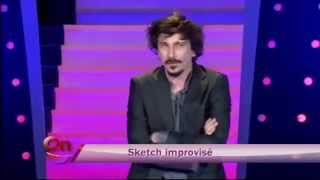 Arnaud Tsamere 33 Sketch improvisé  Le voleur de valises se cachait dans une valise  ONDAR [upl. by Fleta]