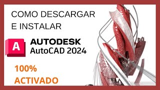 Como descargar e instalar AutoCAD 2024 ACTIVADO Legal con Licencia Educativa [upl. by Ahsiek776]