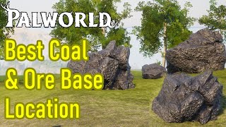 Palworld how to get coal best coal farming spot coal and ore base location best base location [upl. by Janeen]