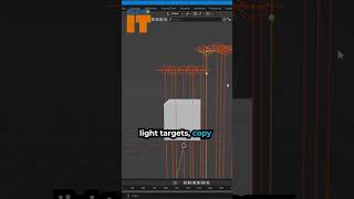 💡 Mastering Light Targeting in Blender A Quick Guide 🎯blendertutorial [upl. by Fitz]