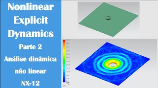 Análise dinâmica explícita com ruptura Explicit Dynamic Analysis [upl. by Katlaps999]