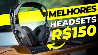 TOP 5 MELHORES Headset Gamer BOM e BARATO Custo Beneficio 2023 Áudio e Microfone INCRIVEL [upl. by Sheng]