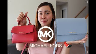 MICHAEL KORS Ava ExtraSmall amp Daniela Large Saffiano Leather Crossbody Bag [upl. by Ane]