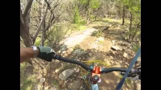 Lake Georgetown Goodwater Trail  LGT mountain bike Austin [upl. by Htiduy]