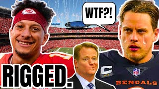 NFL RIGGED quotHOOKS UPquot Chiefs with quotSWEETHEARTquot HOME GAME against Bengals after MINI BYE [upl. by Alocin]