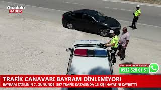 Trafik canavarı bayramda da boş durmuyor [upl. by Inajar]