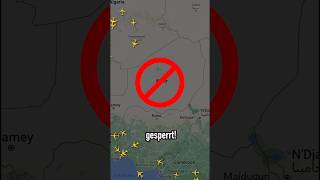 Luftraum gesperrt Was die Situation in Niger für die Luftfahrt bedeutet  AeroNews shorts [upl. by Amlet192]