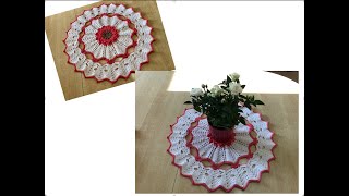 Tuto nappe au crochet [upl. by Newlin937]