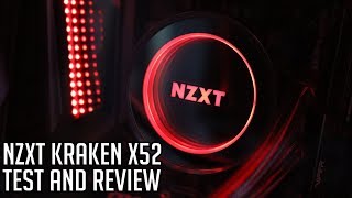 NZXT KRAKEN X52  testing and review [upl. by Neelrac]