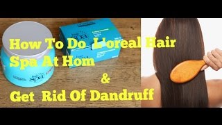 How To Use LOreal Hair Spa Cream Bath at Home  Get Shinny Hair Easy Steps  Sowbaraniya Ramesh [upl. by Rupert266]