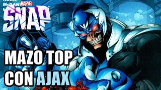 Mazo TOP con AJAX ¡Restando Poder Ganando Poder  MARVEL SNAP [upl. by Wolfgang713]