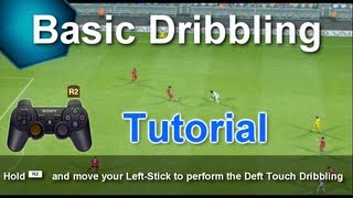 PES 2013  Basic Dribbling Tutorial [upl. by Rasmussen]