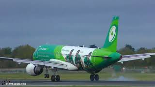 Morning plane spotting at Dublin airport [upl. by Janerich291]