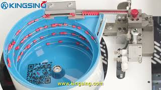 Automatic Wire Stripping and Ferrules Crimping Machine [upl. by Feer]