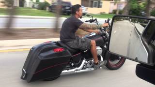 Honda Shadow 750 Bagger [upl. by Gokey]